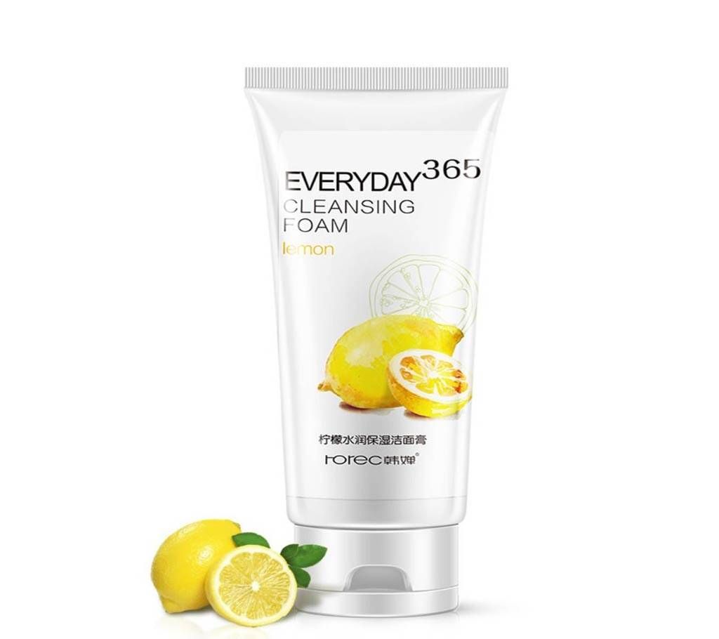 Rorec Everyday 365 Lemon Cleansing Foam (Korea) - 120ml