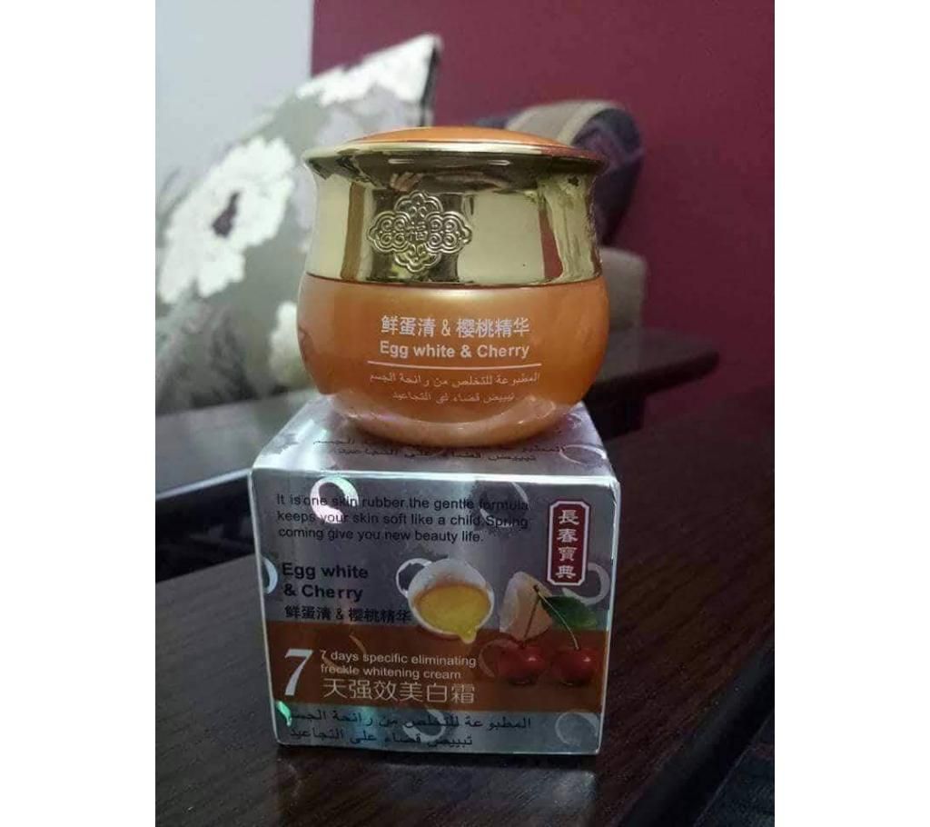 Egg And Cherry Whitening Cream