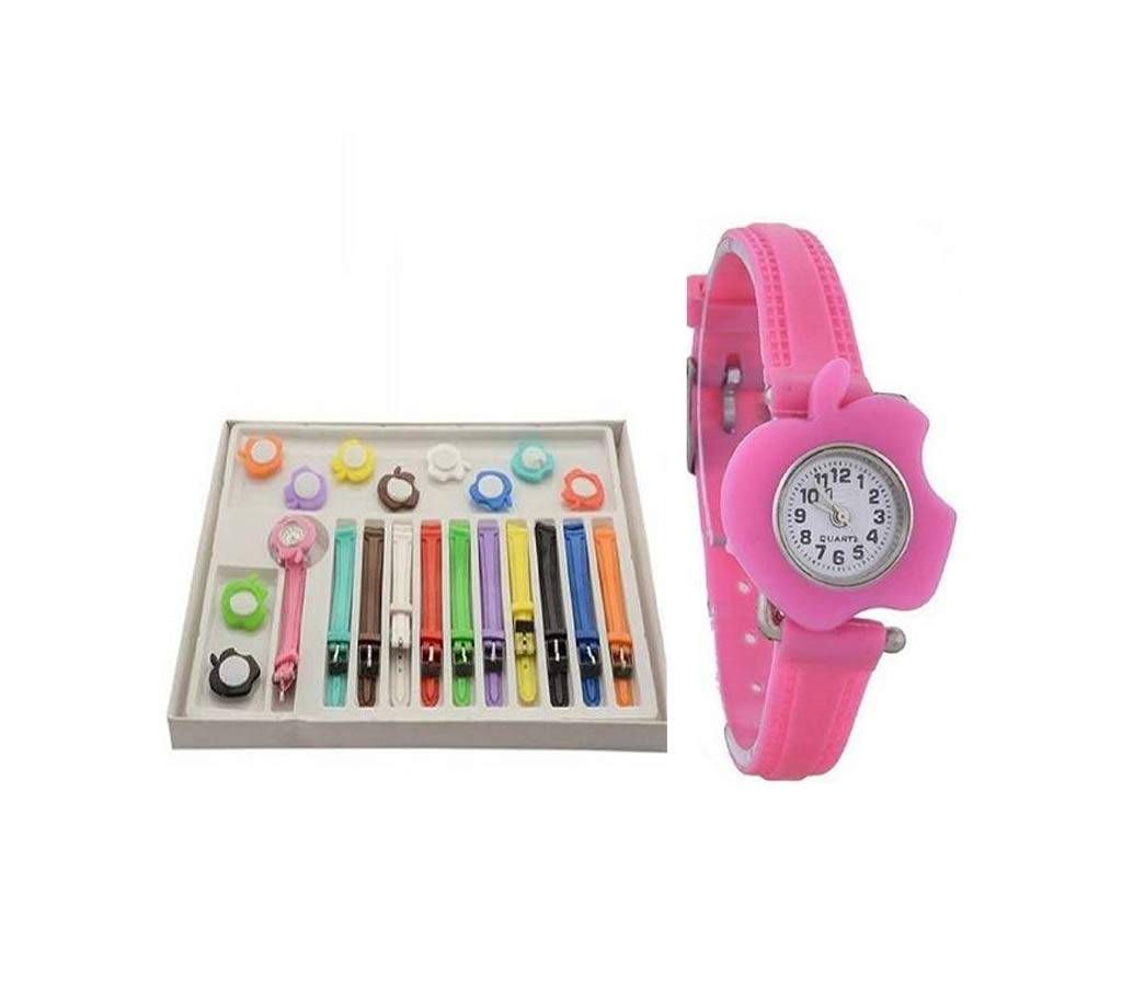 12 IN 1 Changeable Dial Ladies Watch-962
