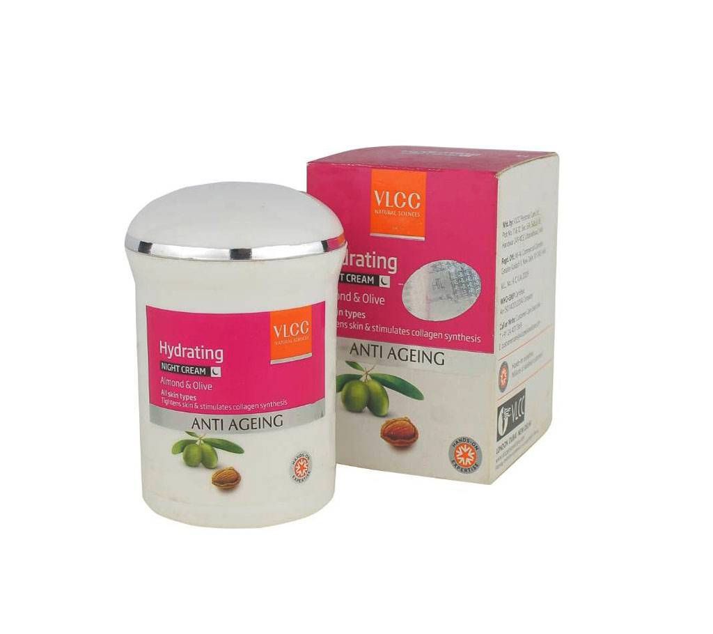 VLCC Hydrating Anti Ageing Night Cream 50ml India