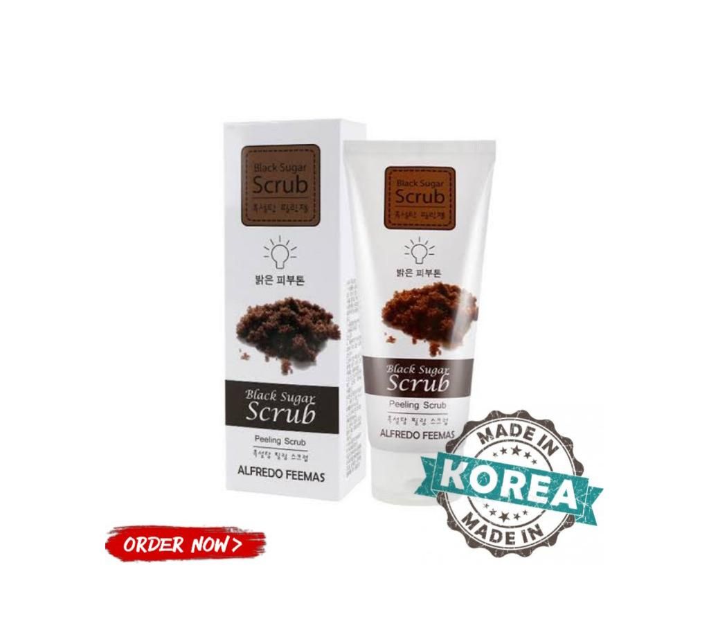 Alfredo Feemas Black Sugar Scrub 180ml - Korea