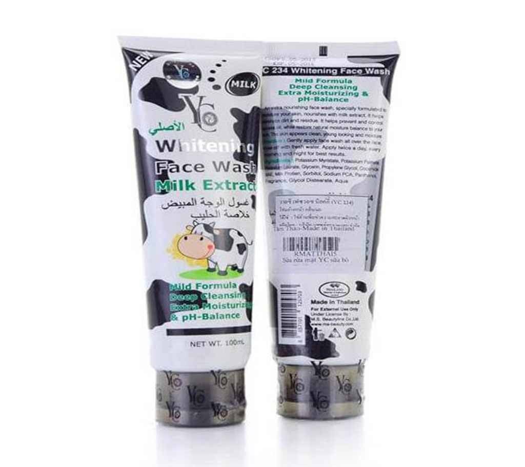 YC MILK EXTRACT FACE WASH Thailand