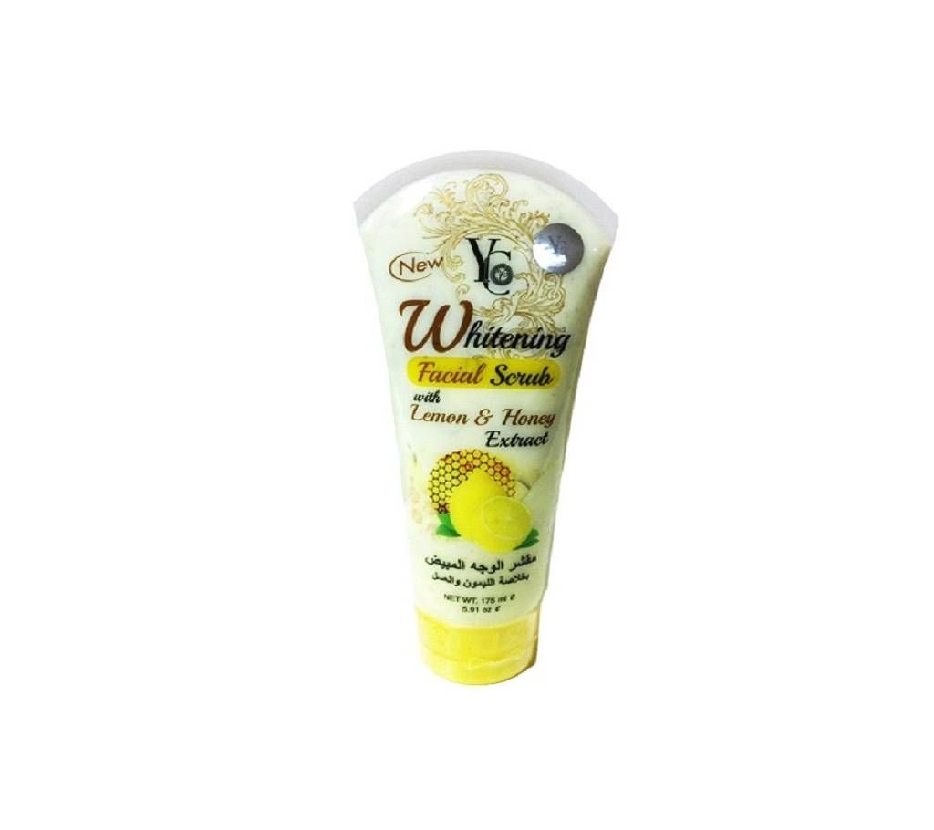 yc facial scrub with Lemon & Honey Extract Thailand