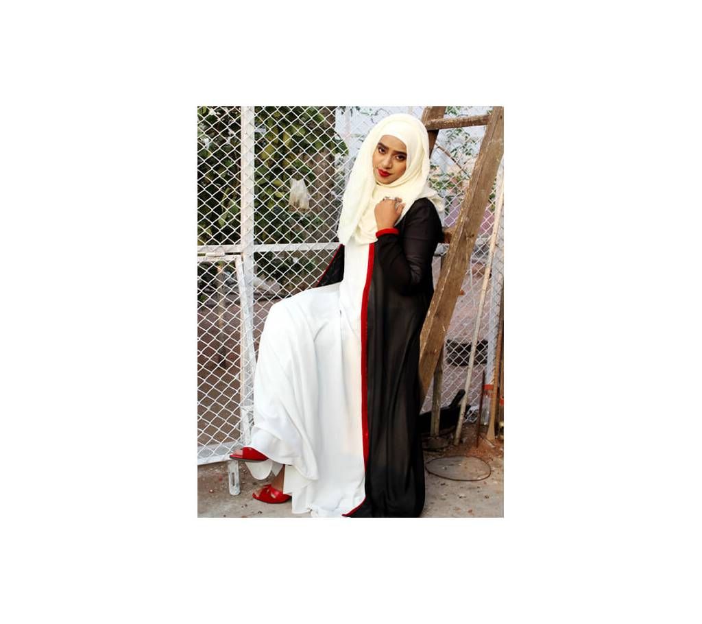 Long Gown(Georgette)Sleeveless & Koti