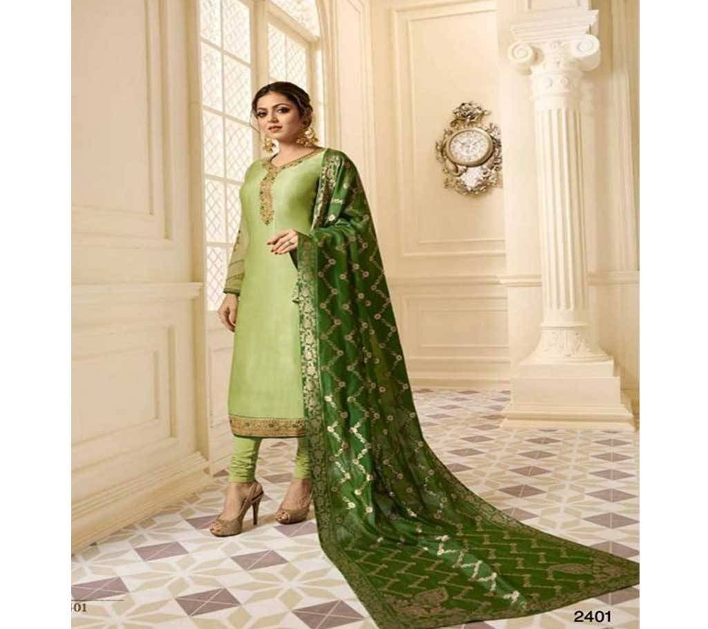 LT Nitya Unstitched Viscose Georgette Three Piece