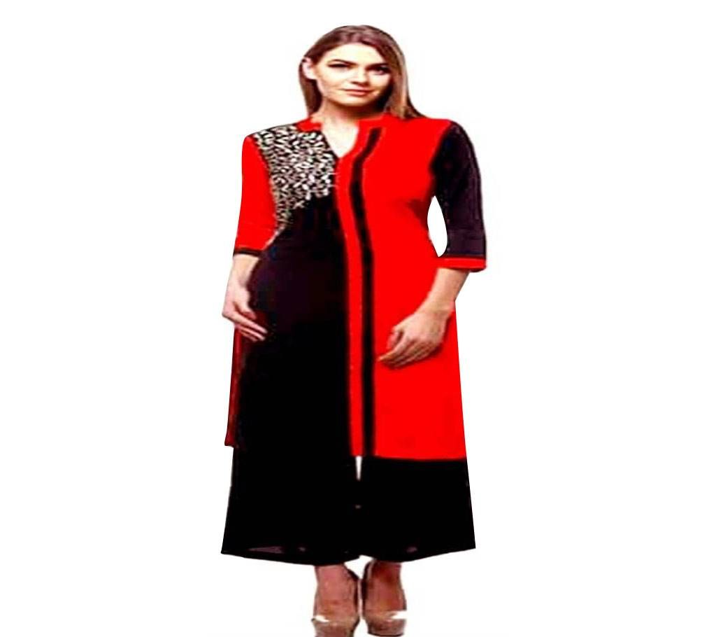 Unstitched block printed Rajdhani voyel cotton Salwar Kameez St block-610 Copy
