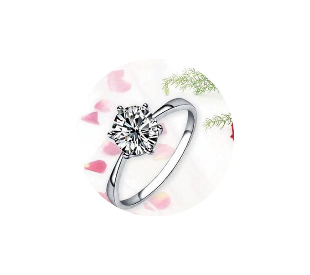Love Crystal Woman Finger Ring