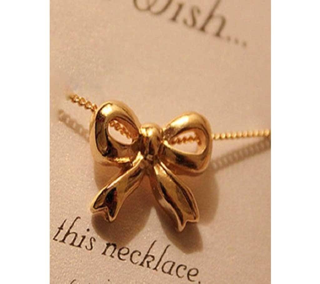 Bow Pendant