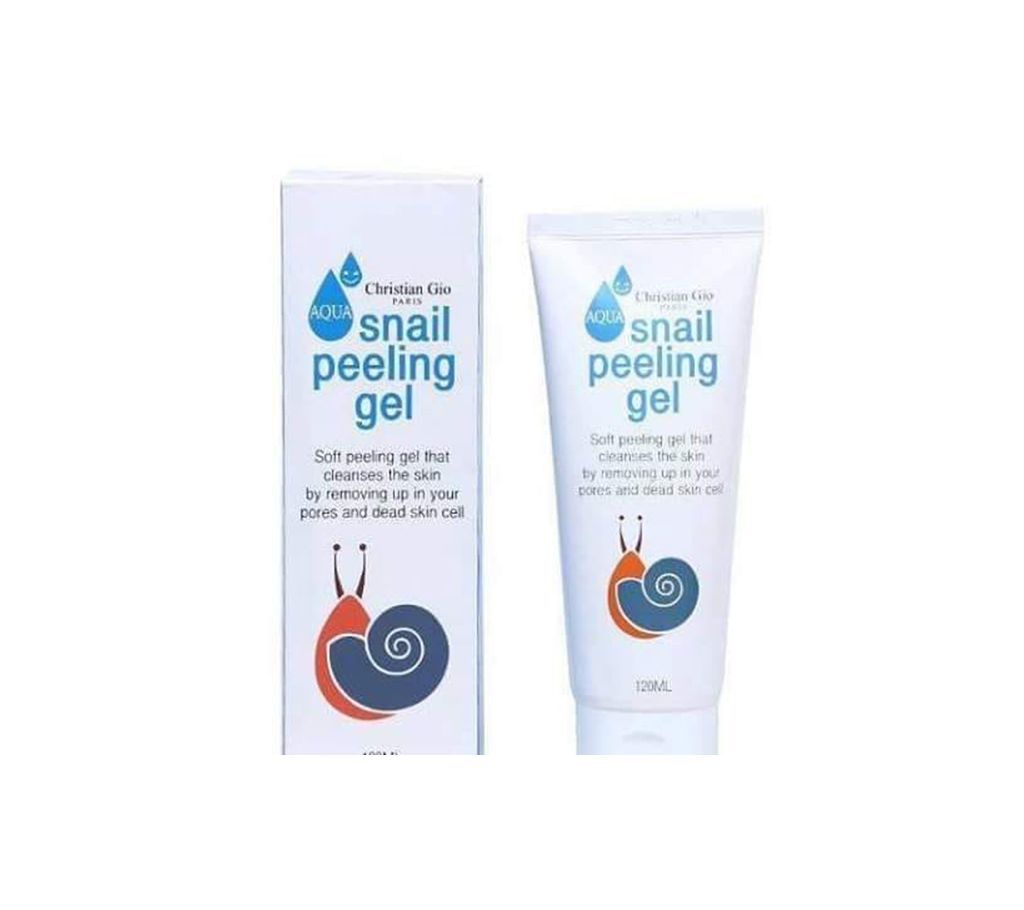 Christian Gio Aqua snail peeling gel 120ml Korea
