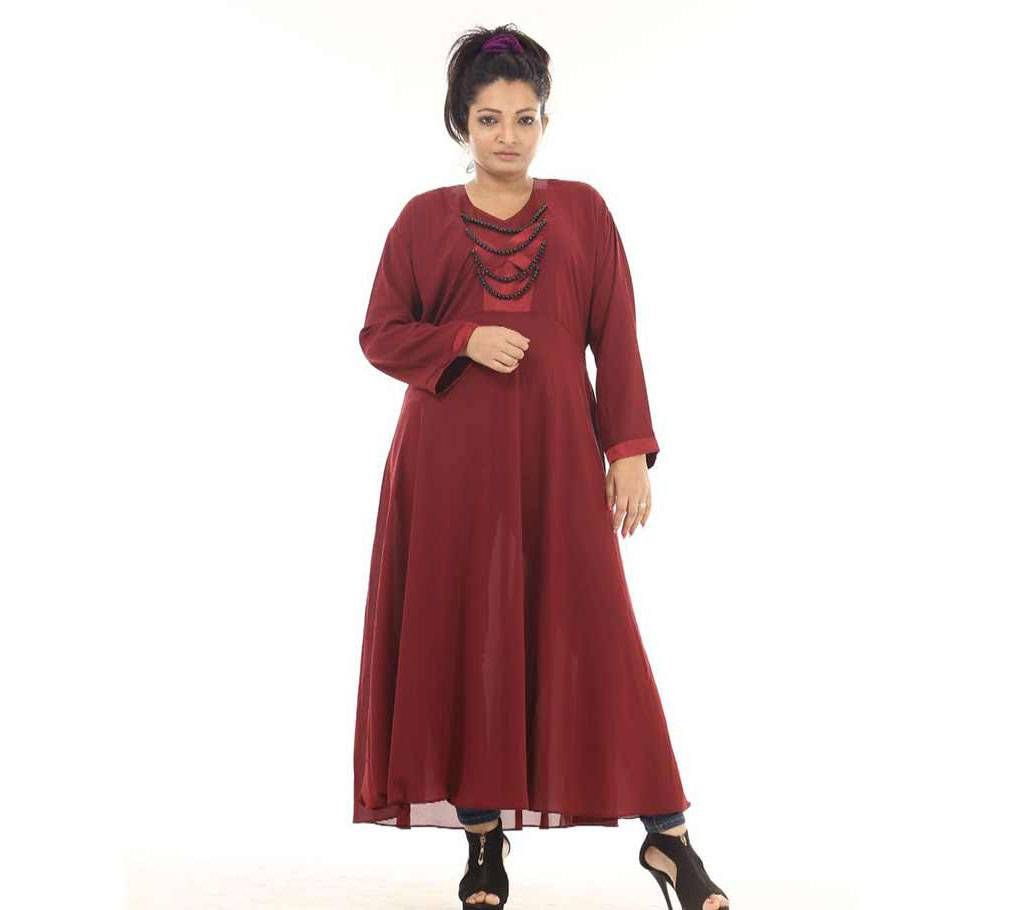 Megenta Diamond Georgette Borka