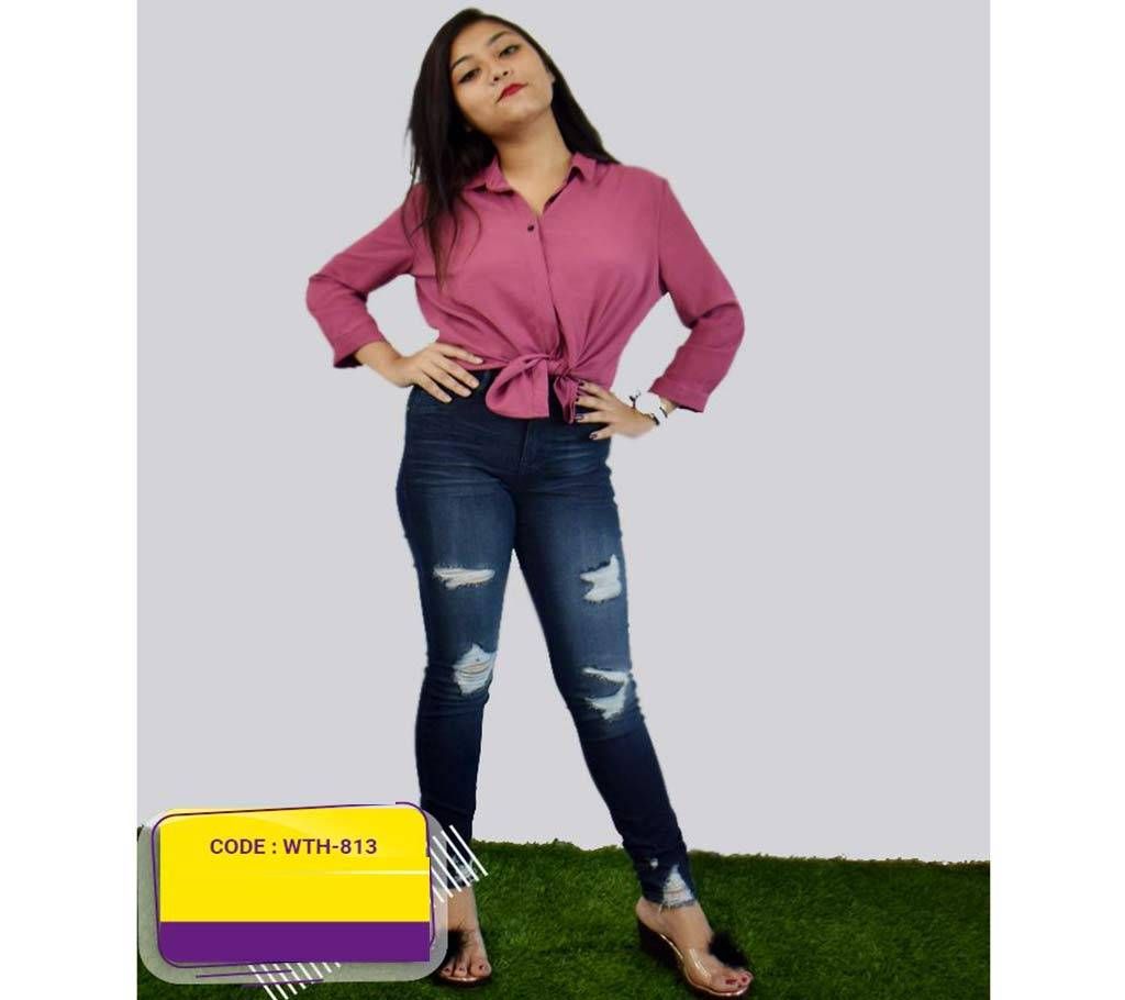 Women's Stretch Jeans Pant