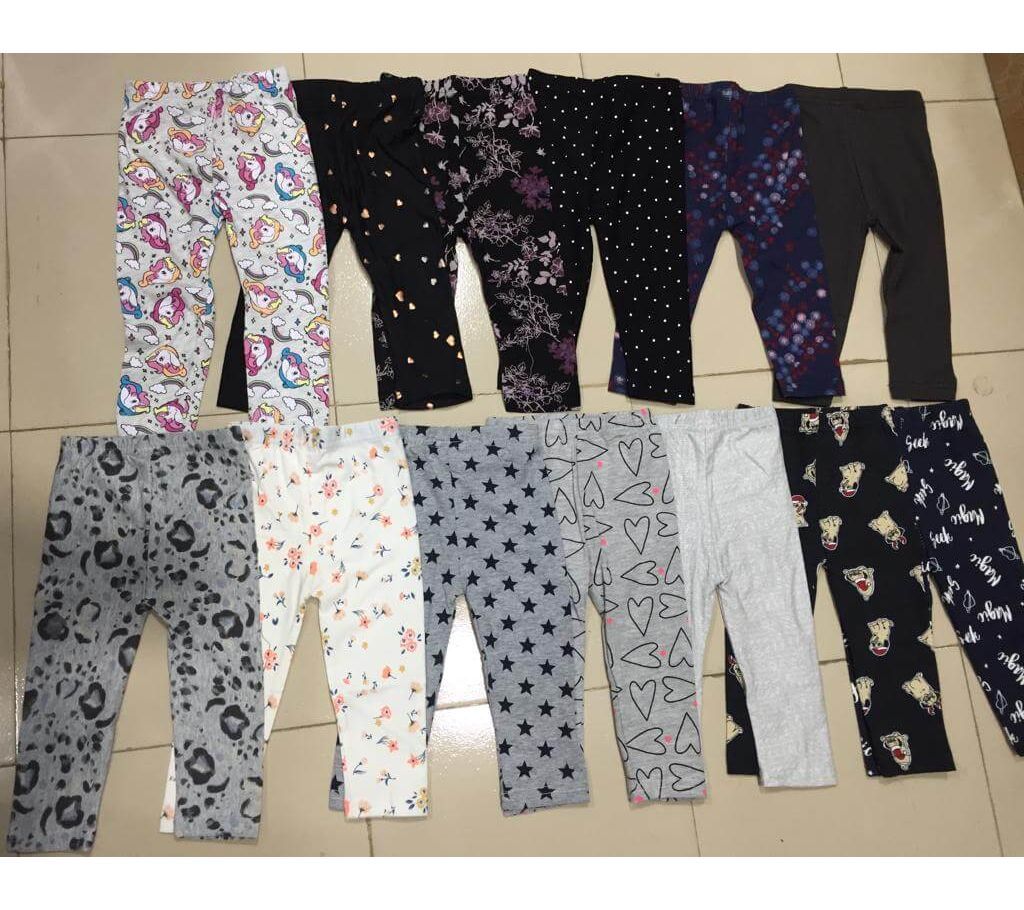 BABY GIRL 6 PCS PACK MULTI COLOR LEGGING