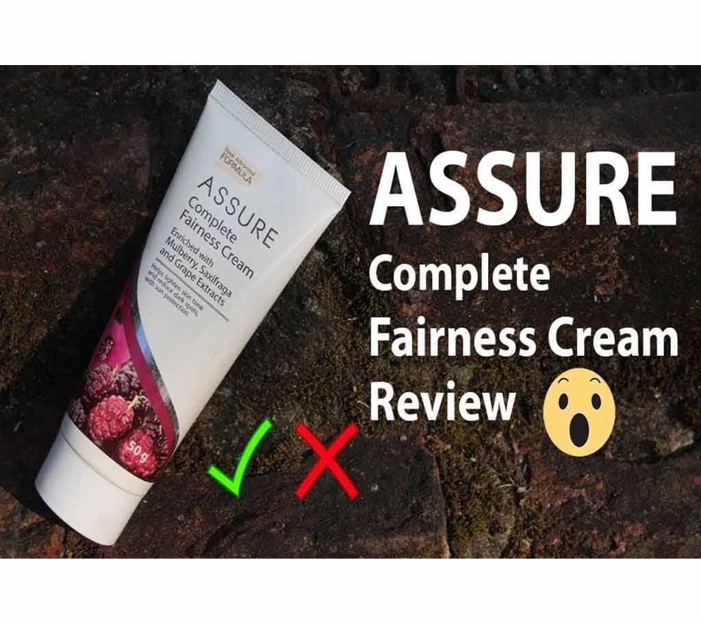 ASSURE COMPLETE FAIRNESS CREAM-50gm-India 