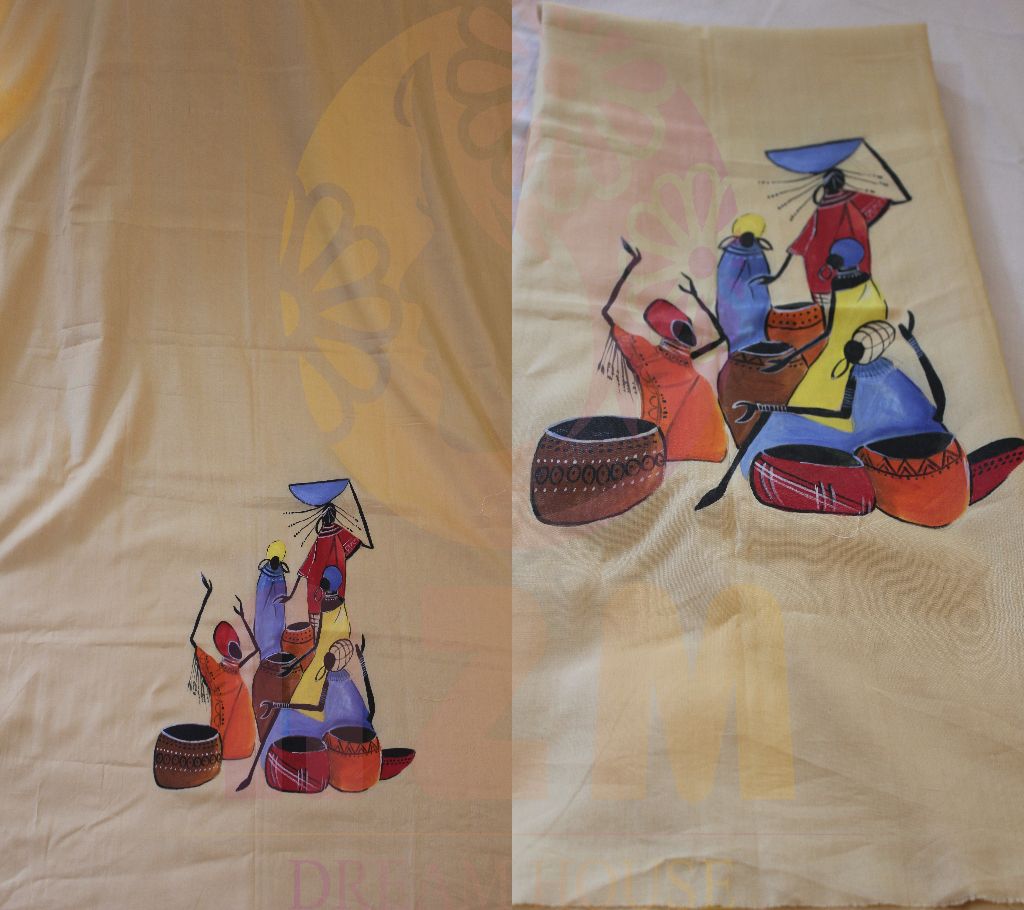 Hand Print kameez