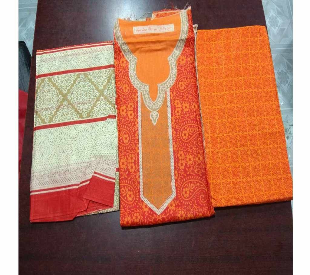 Cotton Printed Casual Women Three pieces
