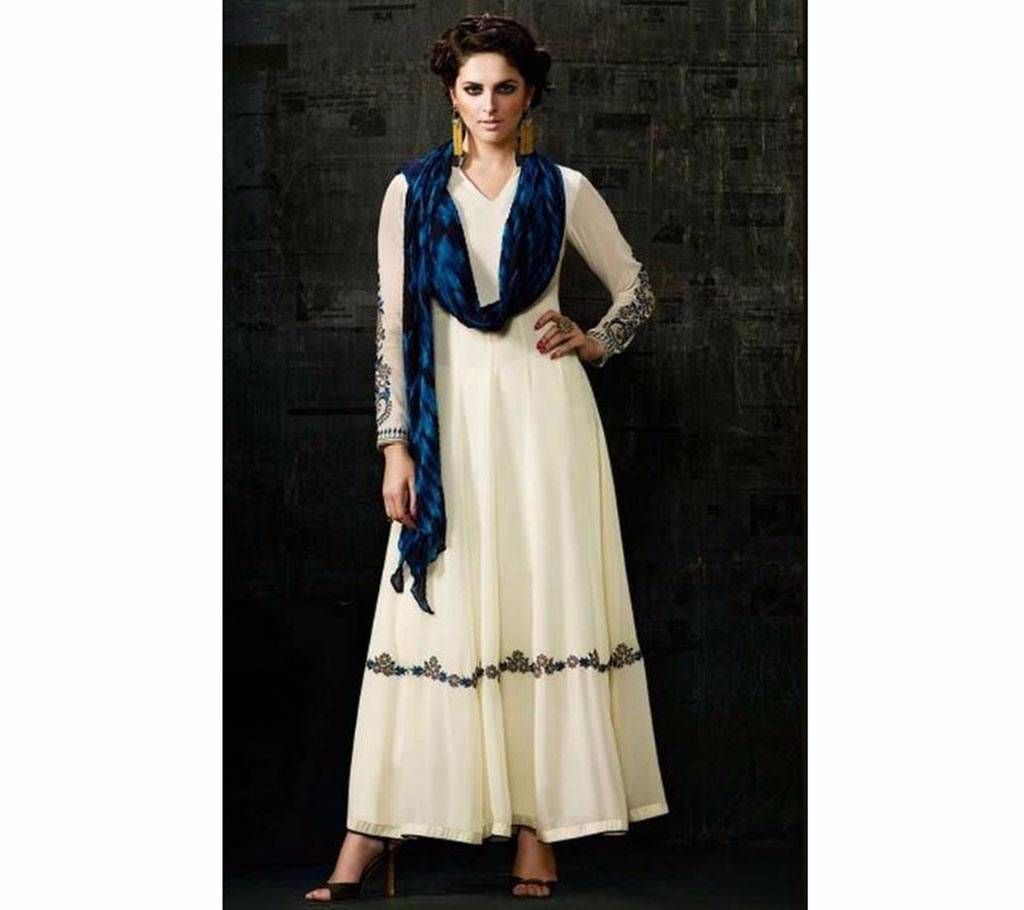 Indian Anarkali Semistitched Georgette Three pc - Copy