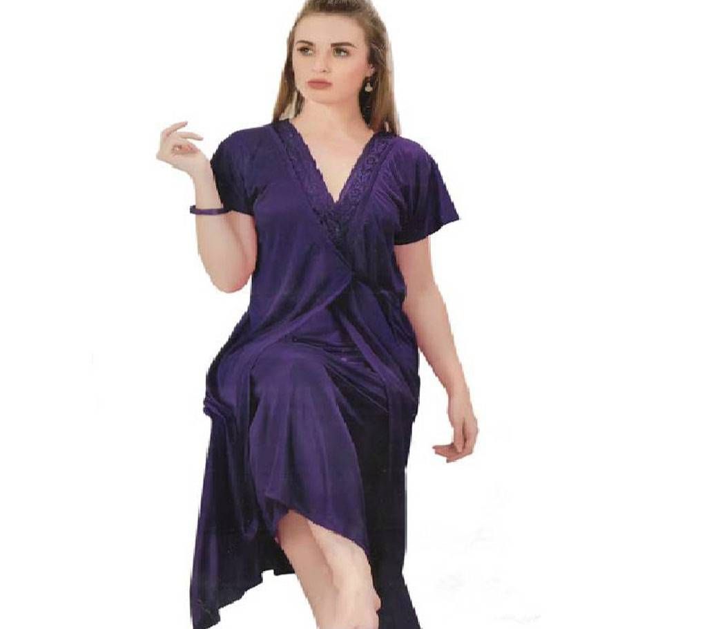 Night Dress for Women- Blue