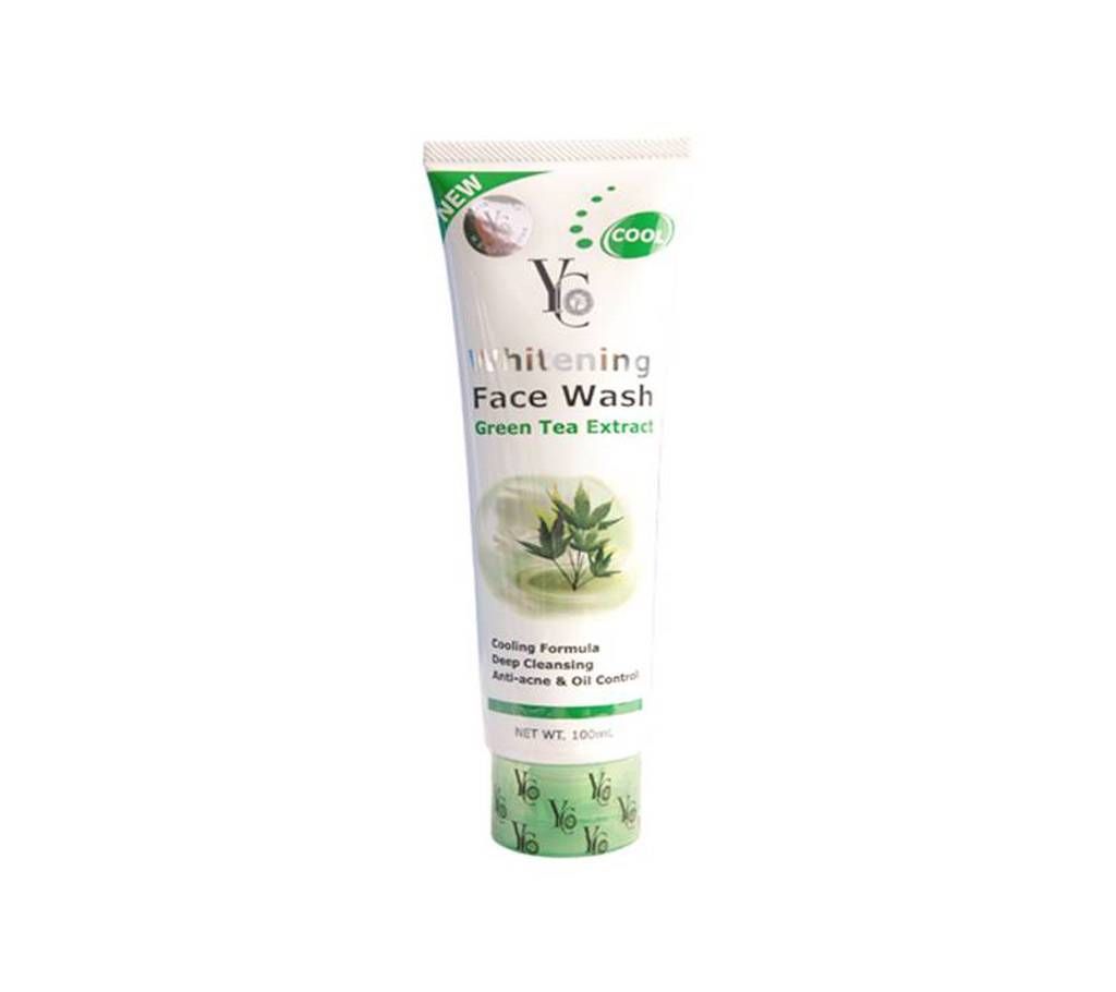 YC Whitening Green Tea Face Wash Thailand