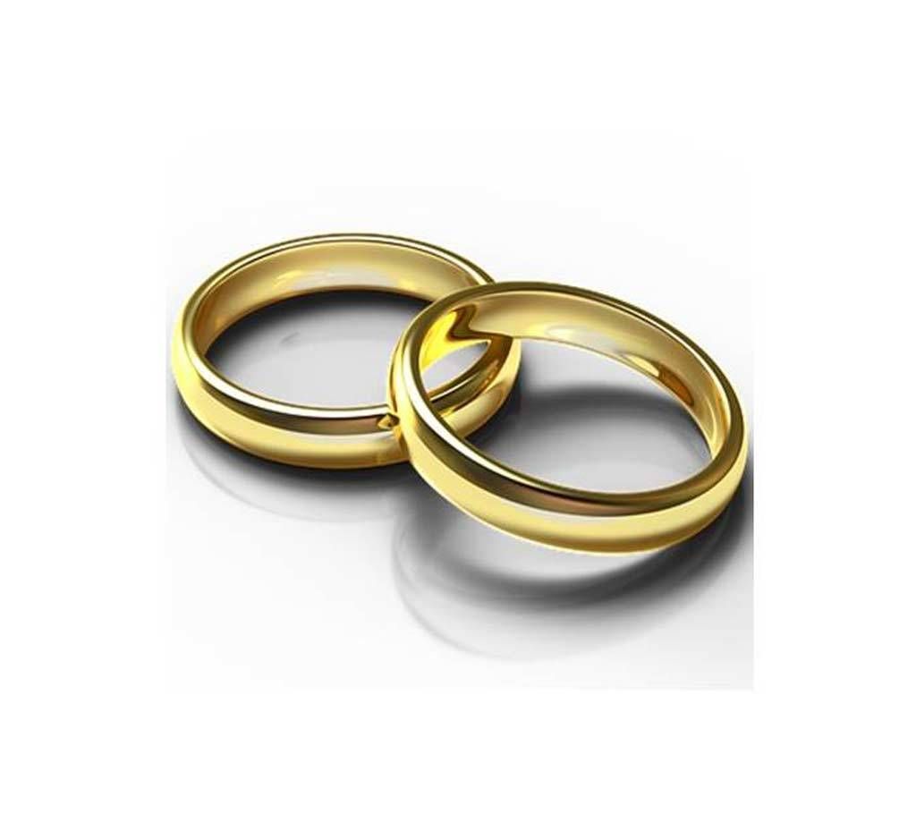 gold plated finger ring 2 pieces pack 