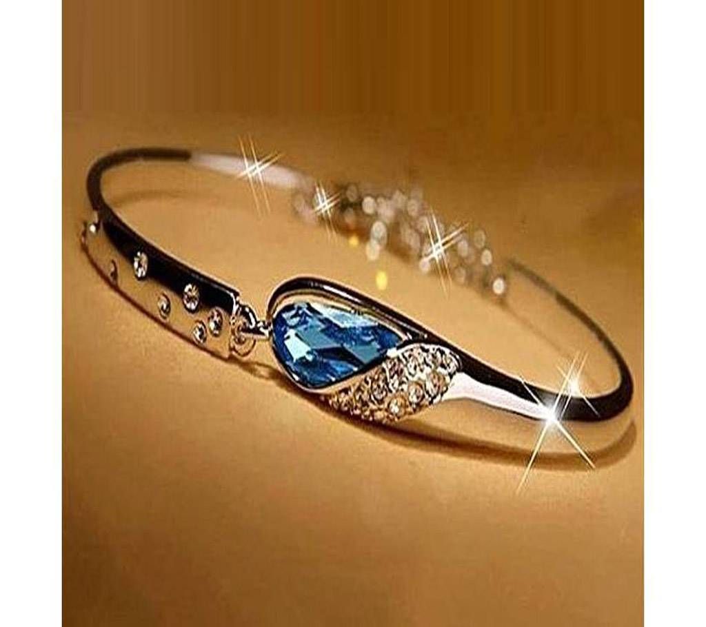 Silver Crystal Bracelet for Women