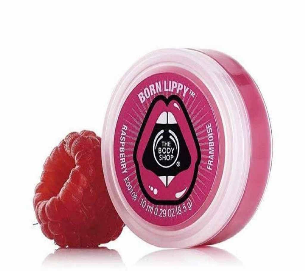 Born Lippy Pot Lip Balm Raspberry 10ml U.K