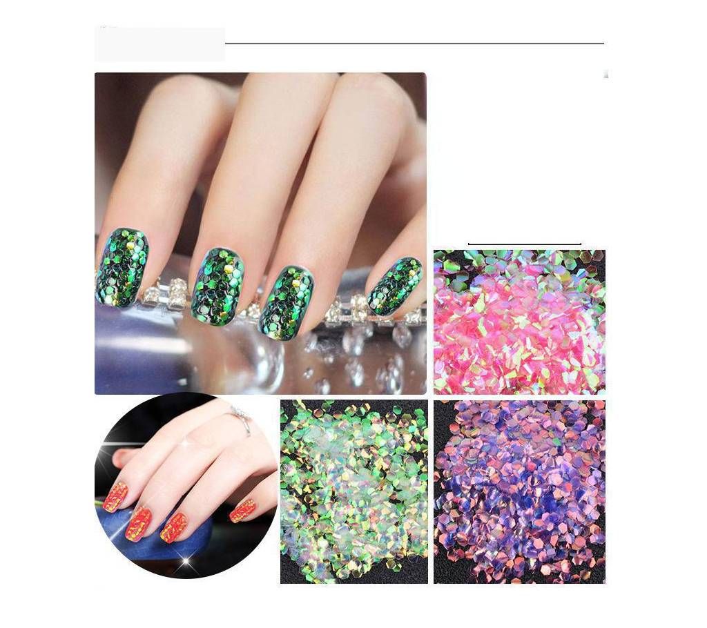 OYAFUN Colorful Nail Polish Glitter