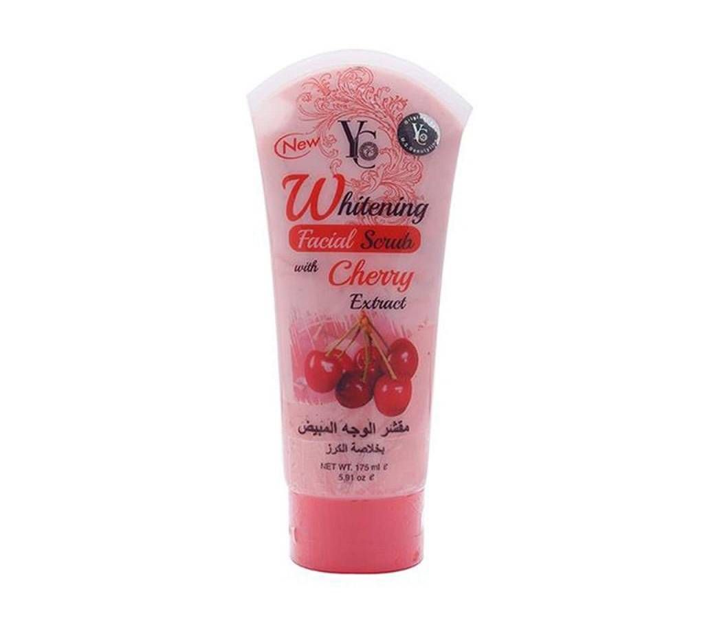 yc facial scrub with Cherry Extract Thailand