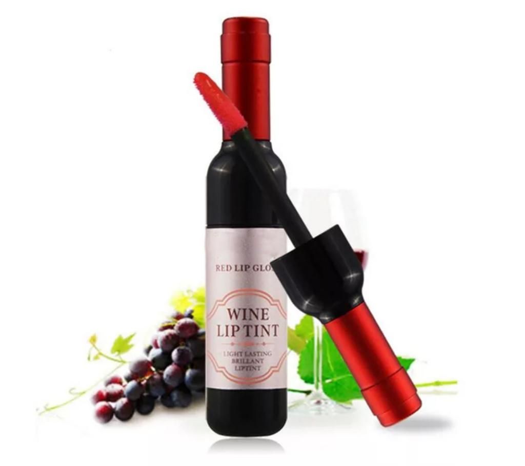Wine Bottle Lip Gloss Lasting Moisture Moisturizing Lipstick