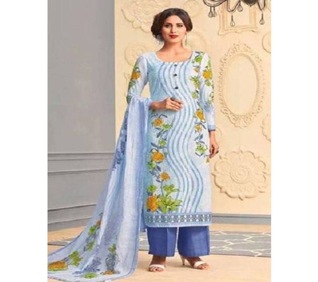 JINAAM'S DENIM REFLECTION Three Piece Copy 