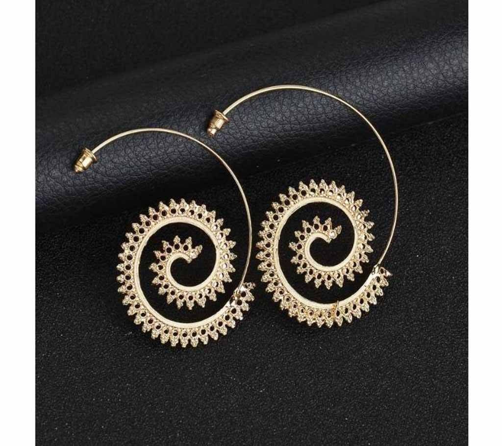 Women Round Flower earrings