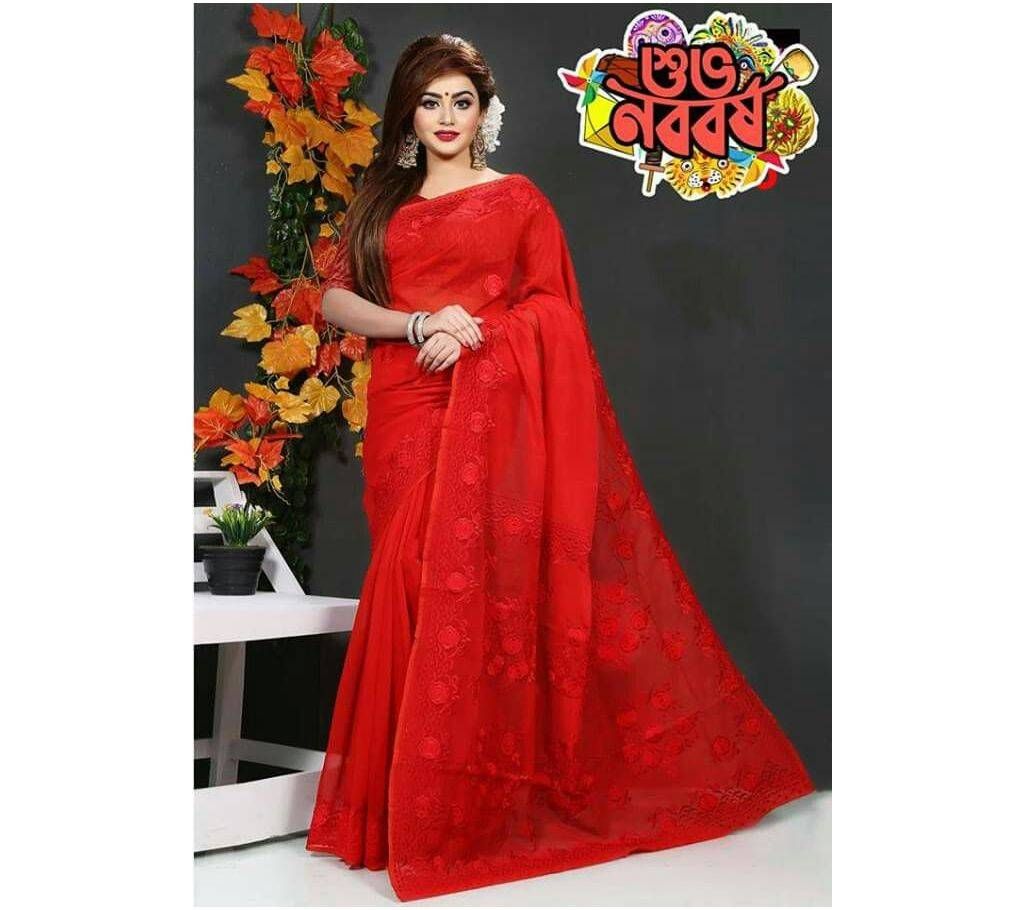 Boishakhi Aplic Cotton Saree