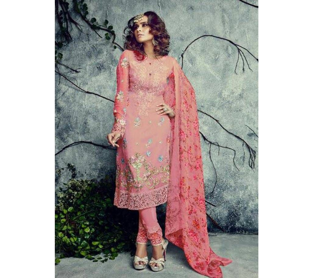 MOMTAJ HITS color By SAJWAT creation 4002 Unstitched Three Piece - Copy