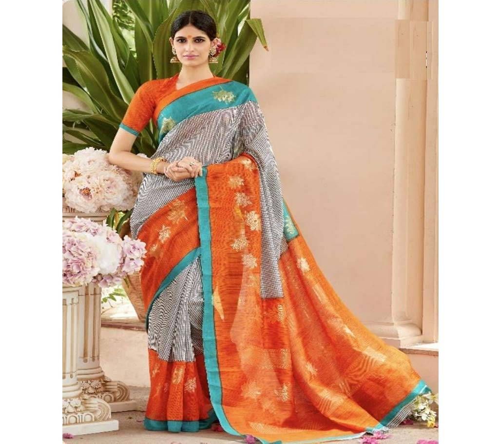 Indian Soft Silk Saree fs-193