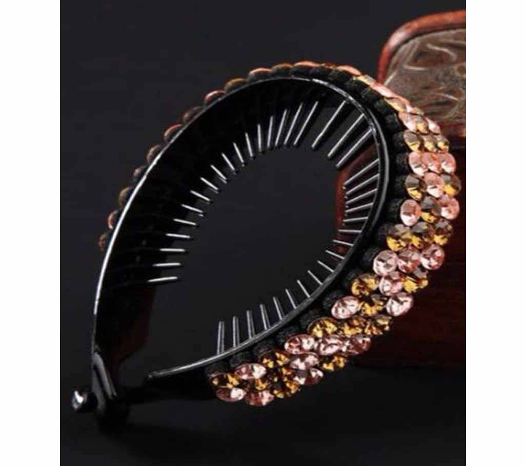 Women Hair Accessories Hair Claws Headwear Rhinestone Flower Hairpin