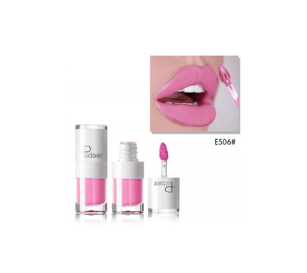 Pudaier Mini Candy Matte Lipgloss Waterproof Moisturizing Lipstick(E506#)