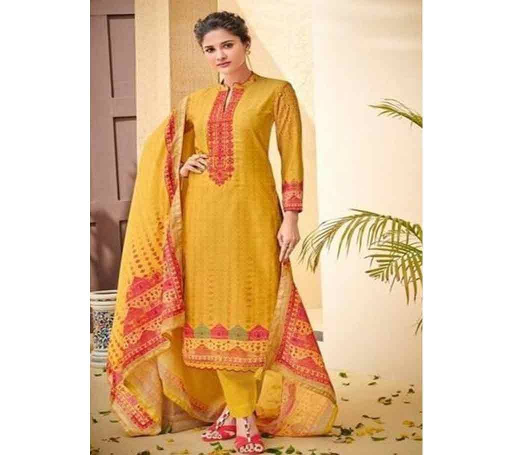 INAARA with Designer Embroidery Karachi Suits - 1104 - NON