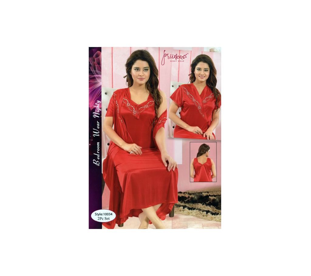 Fashionable Two Part Nighty-10034