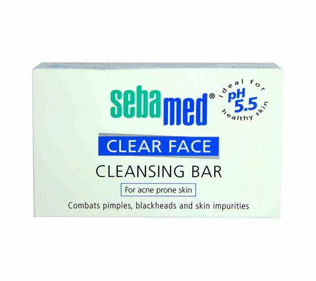 sebamed clear face cleansing bar-100gm-Germany 
