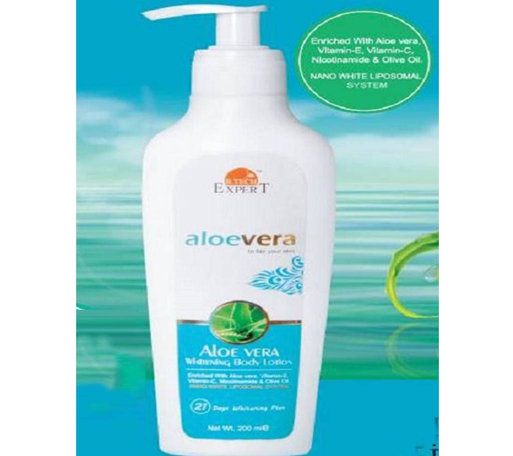 ALOEVERA Whitening Body Lotion-200ml-BD 
