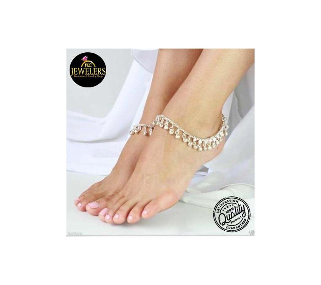 Original Indian Silver Anklet For Women