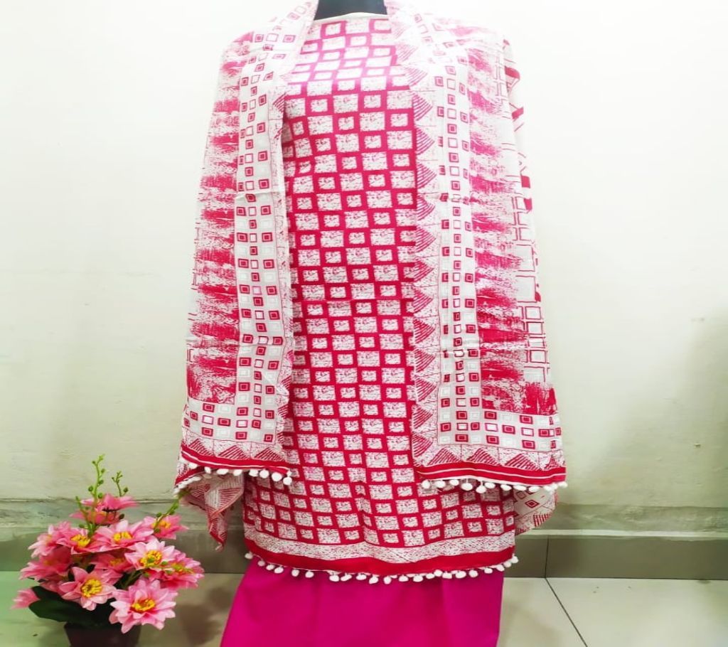 Skin Print Cotton Four Piece 128