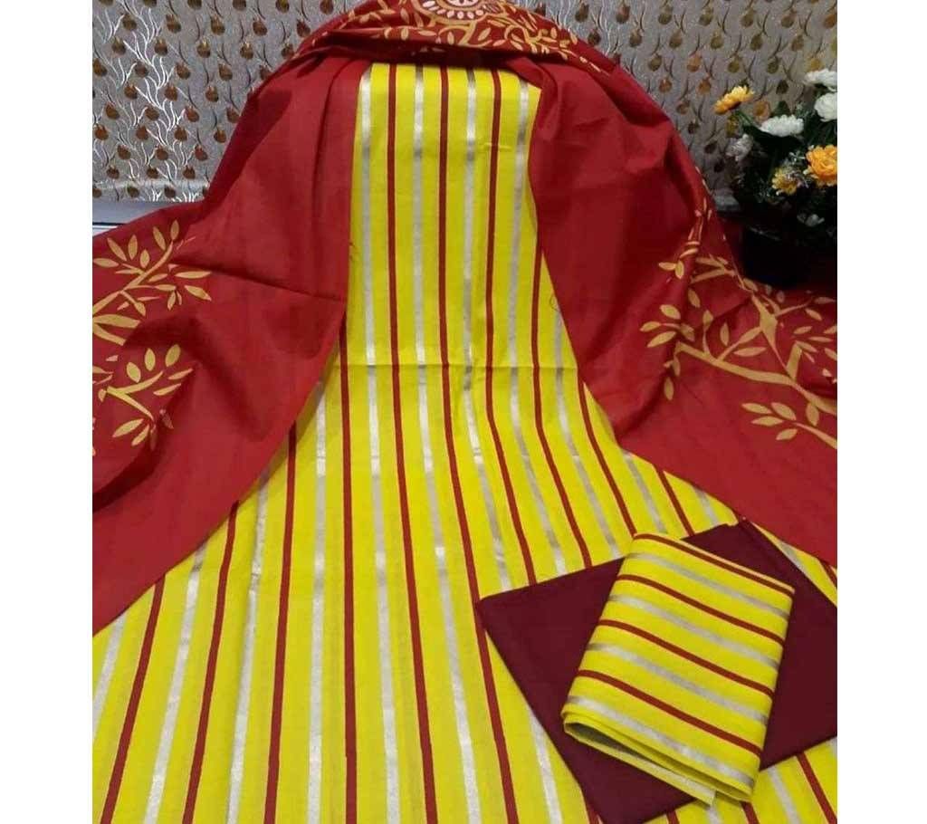 Skin Printed Salwar Kameez