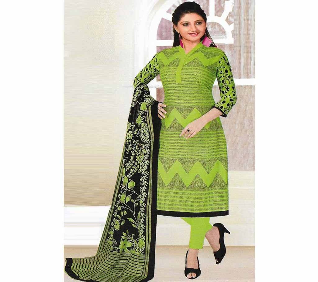 Unstiched Printed Cotton Three Piece16