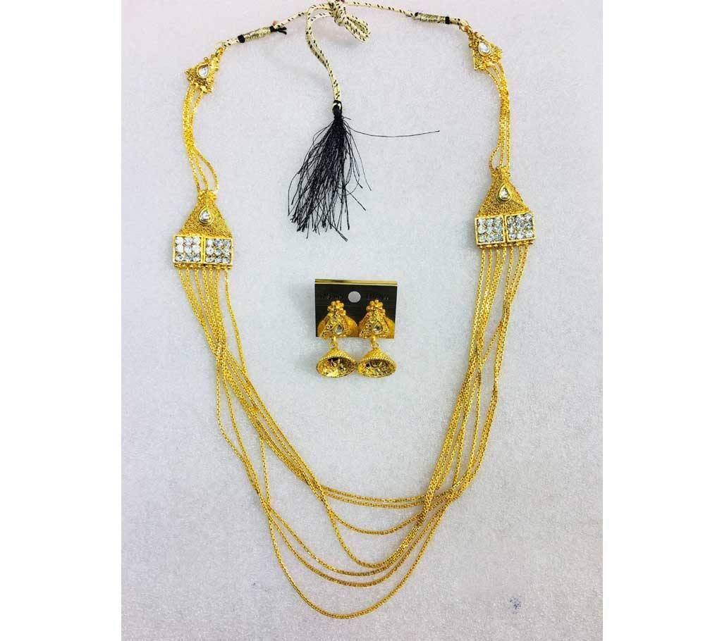 Indian Gold Plated Stone Crafted Bangles 