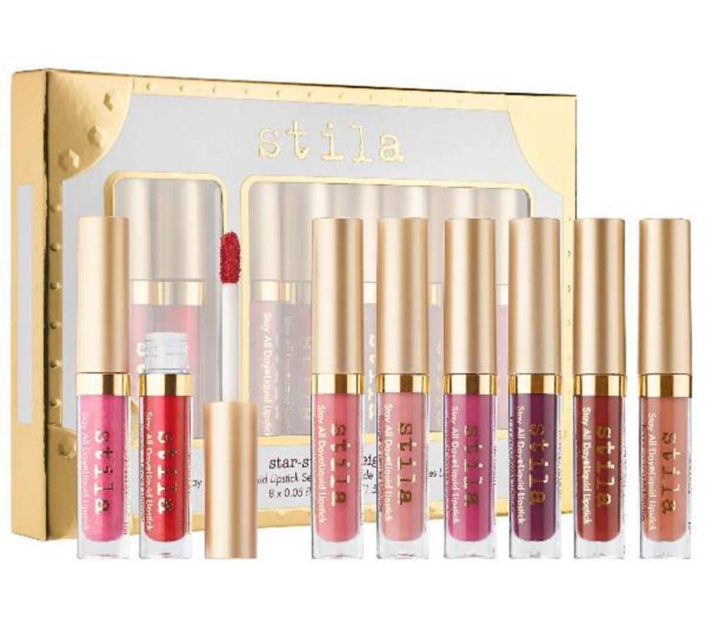 Stila star studded lipstick -8 pcs