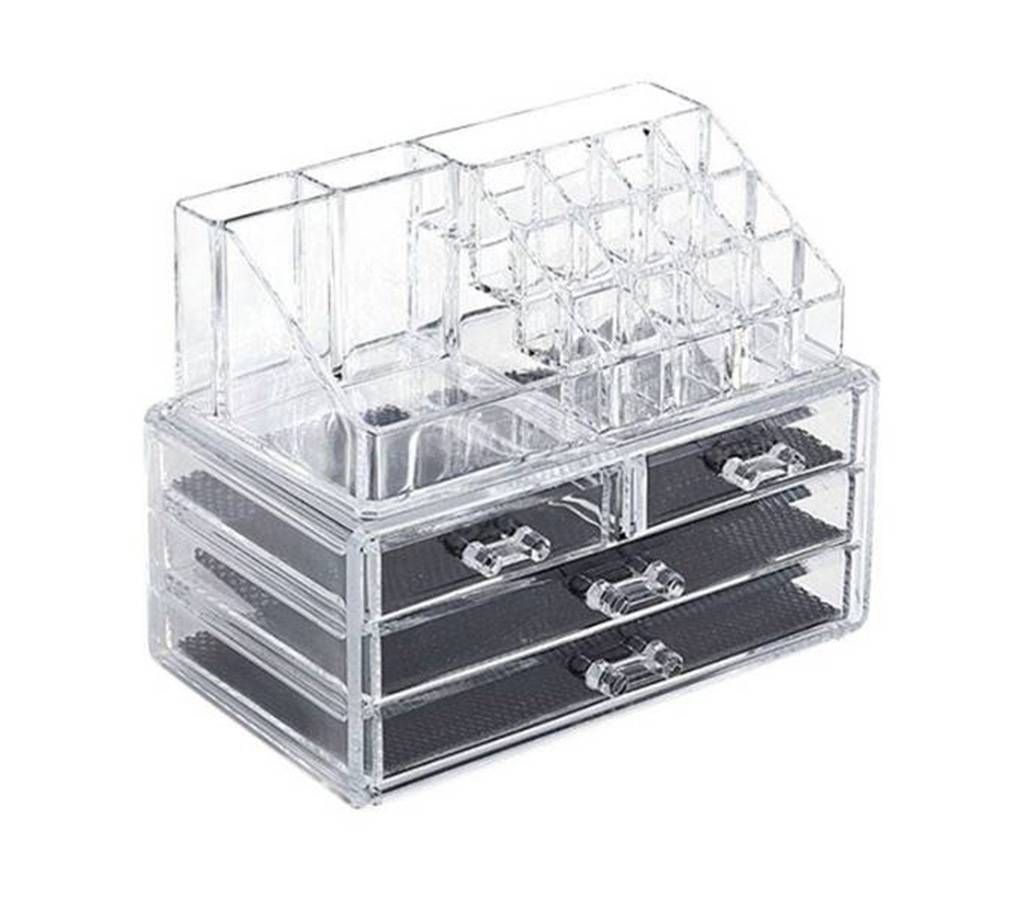 Makeup Holder and Organizer - 4 Layer - Acrylic