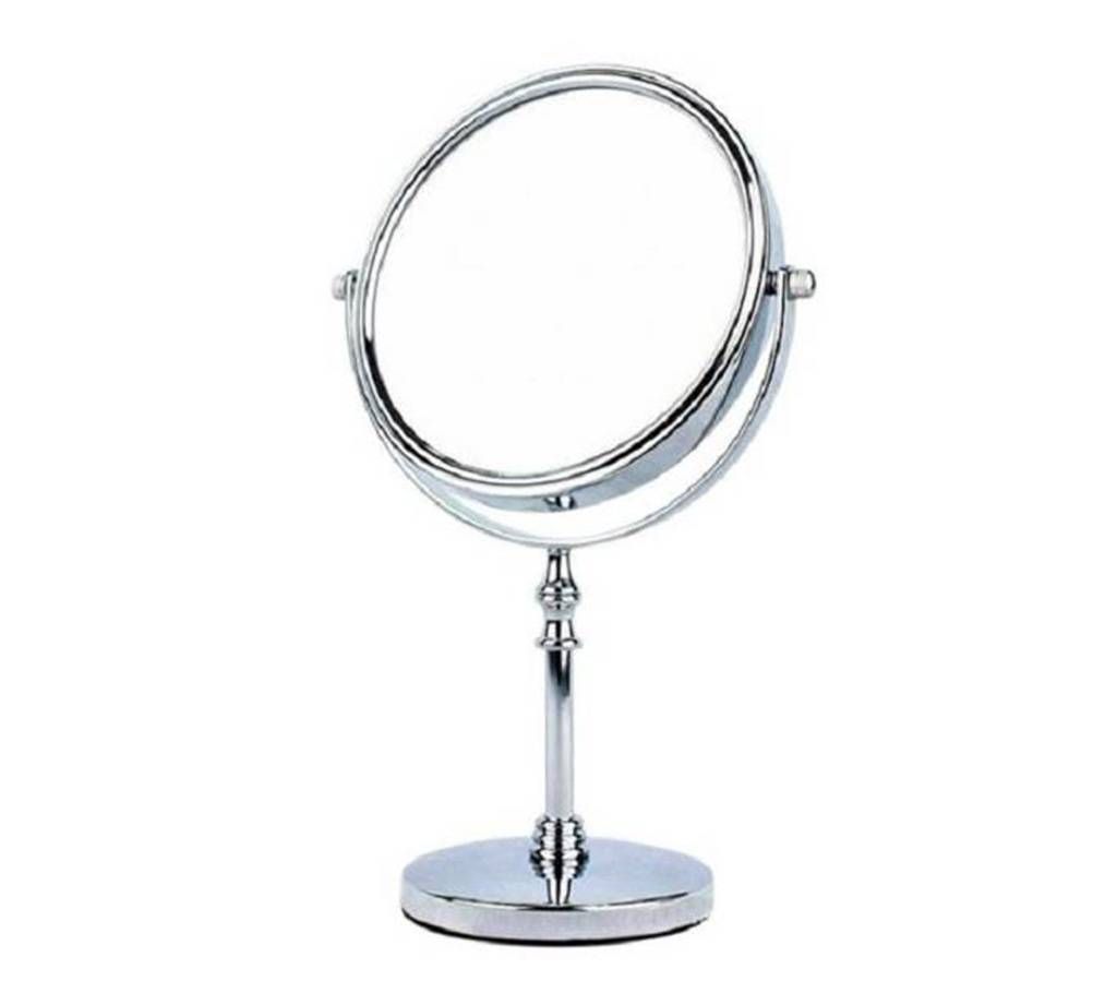 Tall Shaving Mirror Or Vanity Cosmetic Mirror - Silver 