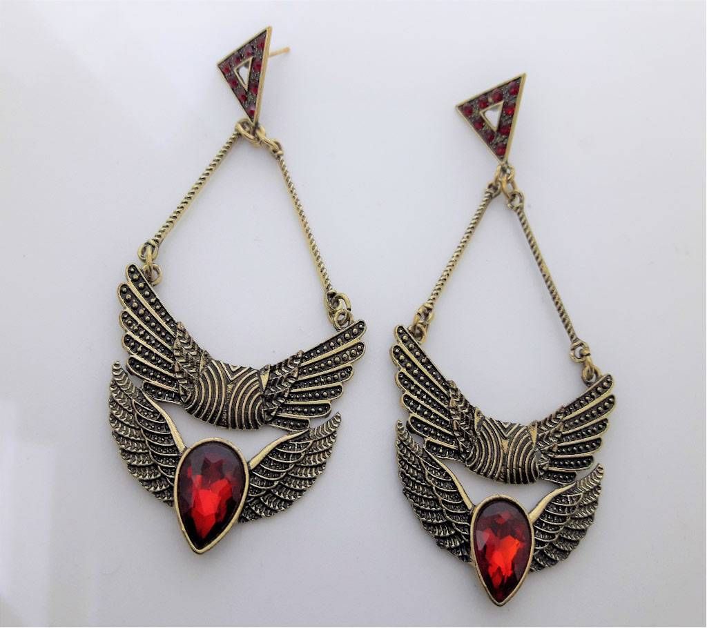 Vintage Zinc Alloy Earring For Womens