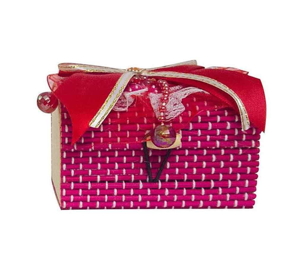 Cute Jewellery Gift - Palki Shaped Pink Showpiece