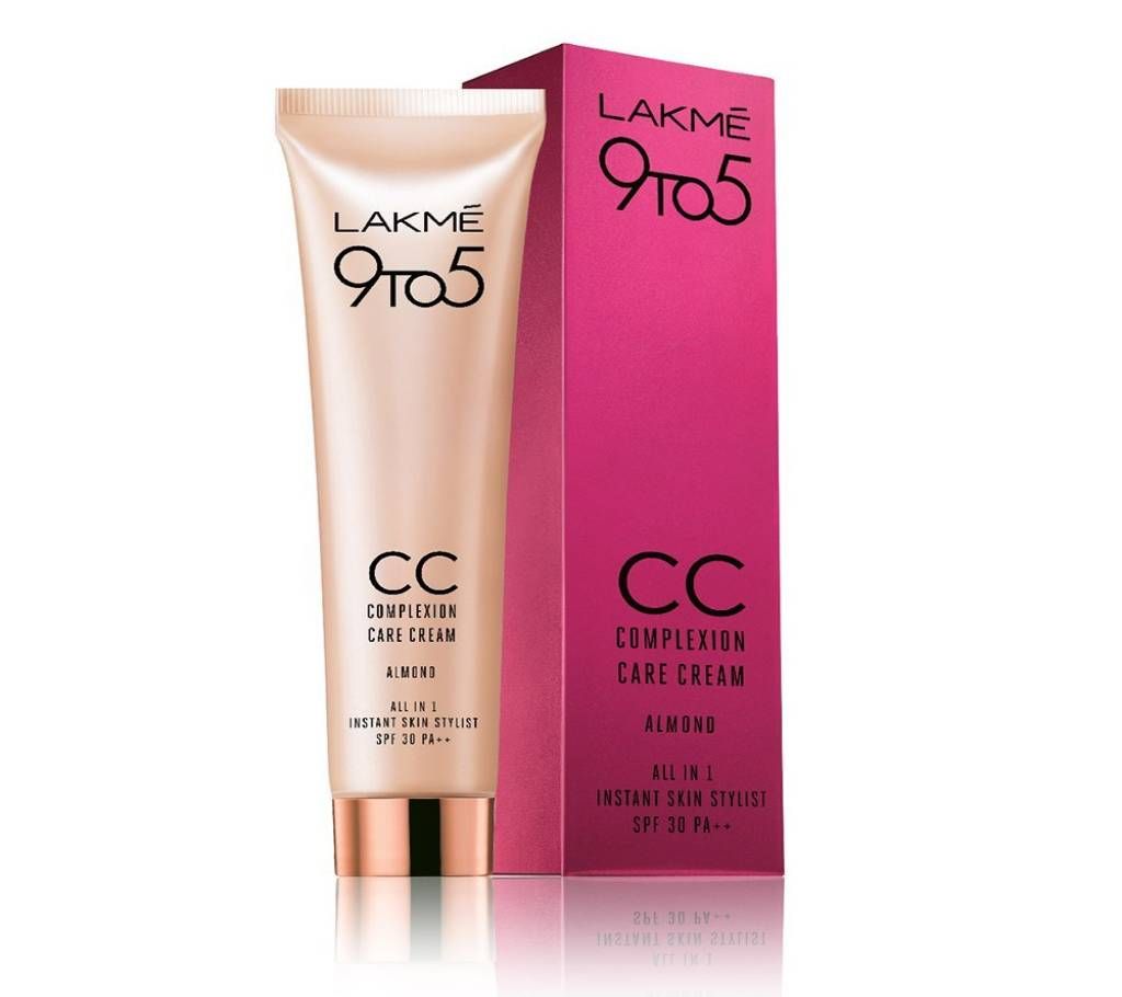 Lakme 9 to 5 Complexion Care CC Cream, Almond, 30g